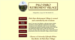 Desktop Screenshot of palodurovillage.com